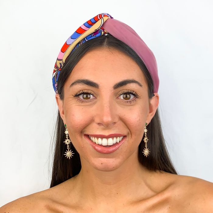 Lila Purple Pucci Twist Headband